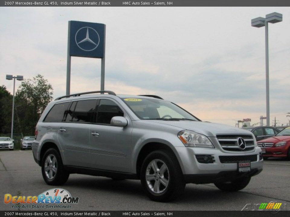 2007 Mercedes-Benz GL 450 Iridium Silver Metallic / Black Photo #2