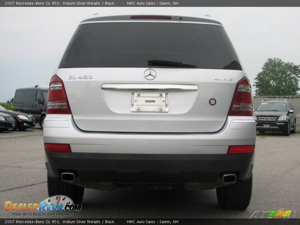 2007 Mercedes-Benz GL 450 Iridium Silver Metallic / Black Photo #3
