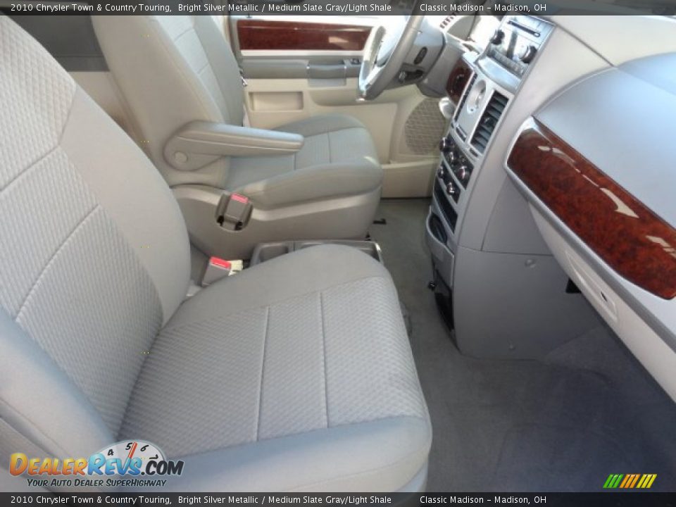 2010 Chrysler Town & Country Touring Bright Silver Metallic / Medium Slate Gray/Light Shale Photo #12