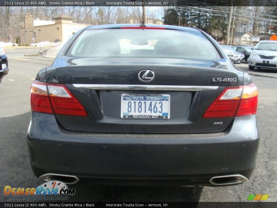 2011 Lexus LS 460 AWD Smoky Granite Mica / Black Photo #5