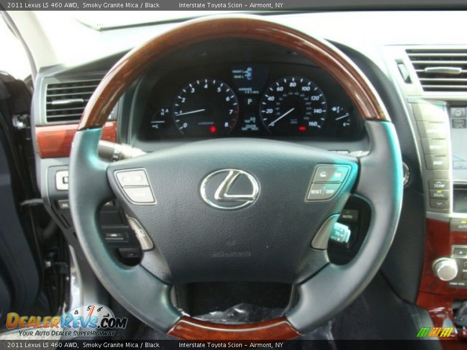 2011 Lexus LS 460 AWD Smoky Granite Mica / Black Photo #13