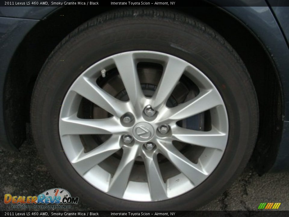 2011 Lexus LS 460 AWD Smoky Granite Mica / Black Photo #24