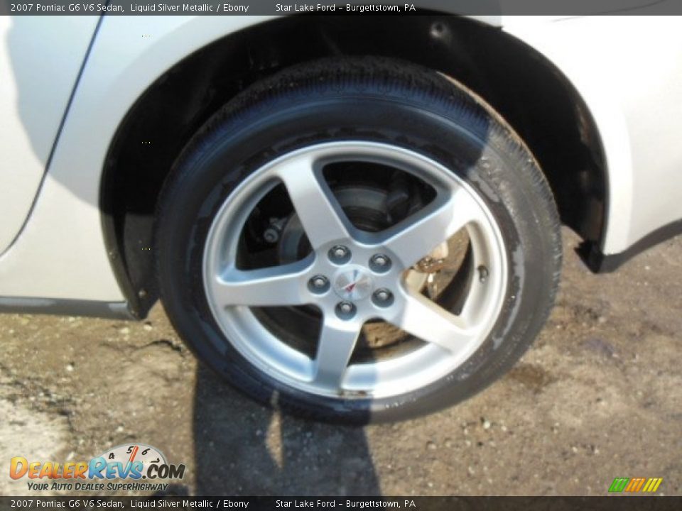 2007 Pontiac G6 V6 Sedan Wheel Photo #7