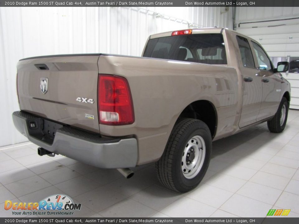 Austin Tan Pearl 2010 Dodge Ram 1500 ST Quad Cab 4x4 Photo #2