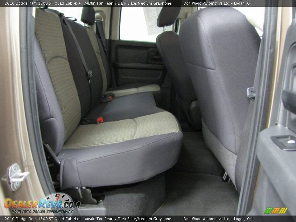 2010 Dodge Ram 1500 ST Quad Cab 4x4 Austin Tan Pearl / Dark Slate/Medium Graystone Photo #10