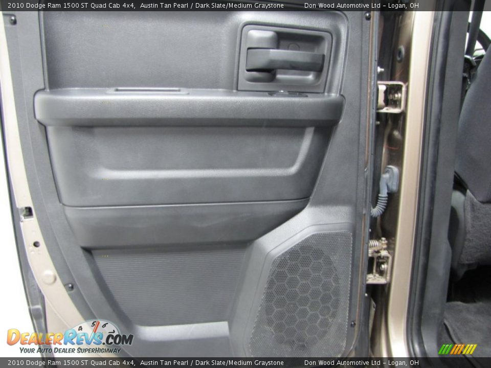 2010 Dodge Ram 1500 ST Quad Cab 4x4 Austin Tan Pearl / Dark Slate/Medium Graystone Photo #14