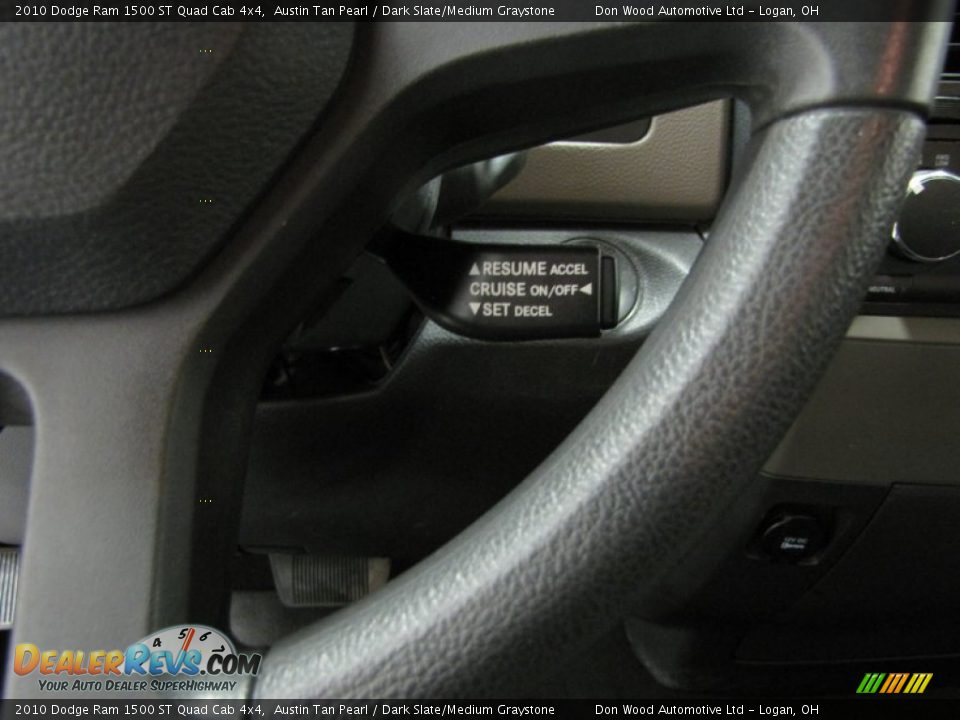 2010 Dodge Ram 1500 ST Quad Cab 4x4 Austin Tan Pearl / Dark Slate/Medium Graystone Photo #18