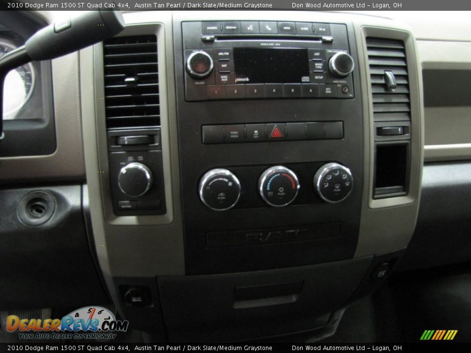 2010 Dodge Ram 1500 ST Quad Cab 4x4 Austin Tan Pearl / Dark Slate/Medium Graystone Photo #22