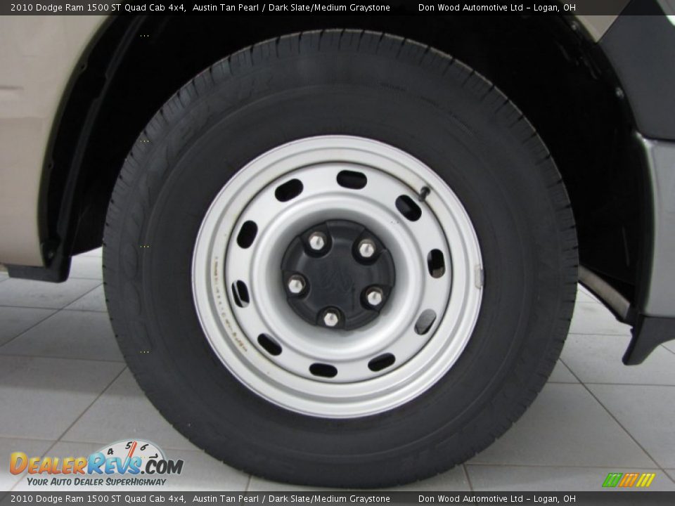 2010 Dodge Ram 1500 ST Quad Cab 4x4 Austin Tan Pearl / Dark Slate/Medium Graystone Photo #25