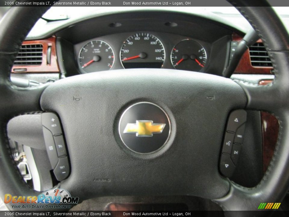 2006 Chevrolet Impala LT Silverstone Metallic / Ebony Black Photo #17
