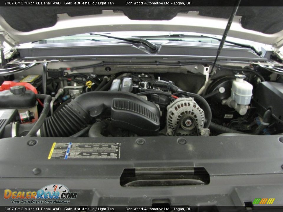 2007 GMC Yukon XL Denali AWD Gold Mist Metallic / Light Tan Photo #6