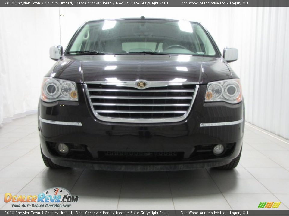 2010 Chrysler Town & Country Limited Dark Cordovan Pearl / Medium Slate Gray/Light Shale Photo #3