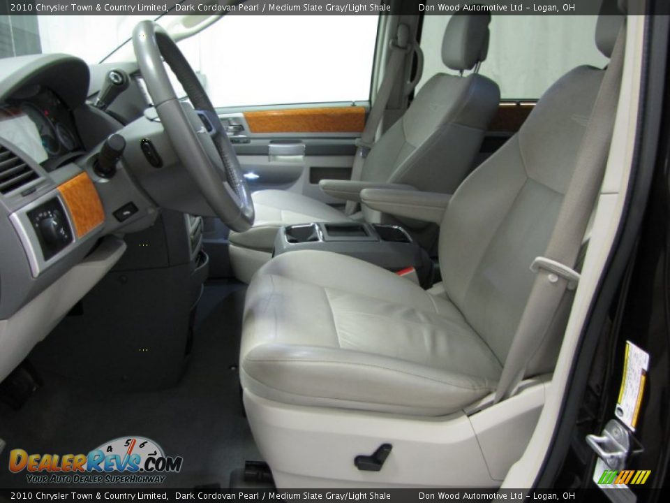 2010 Chrysler Town & Country Limited Dark Cordovan Pearl / Medium Slate Gray/Light Shale Photo #10