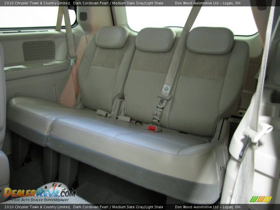 2010 Chrysler Town & Country Limited Dark Cordovan Pearl / Medium Slate Gray/Light Shale Photo #12