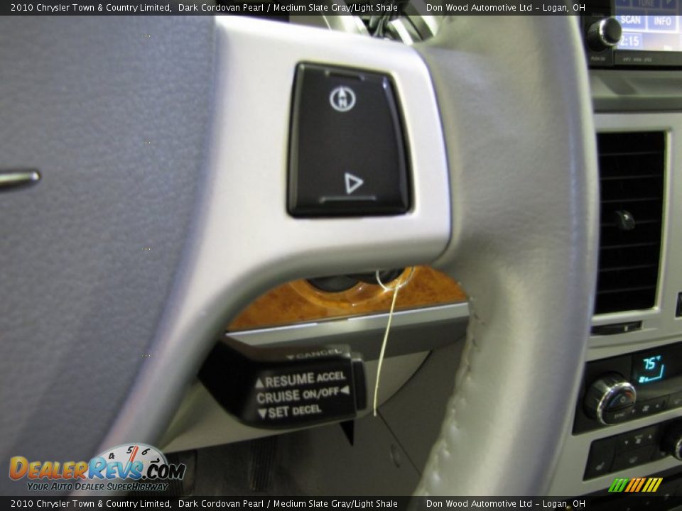 2010 Chrysler Town & Country Limited Dark Cordovan Pearl / Medium Slate Gray/Light Shale Photo #21