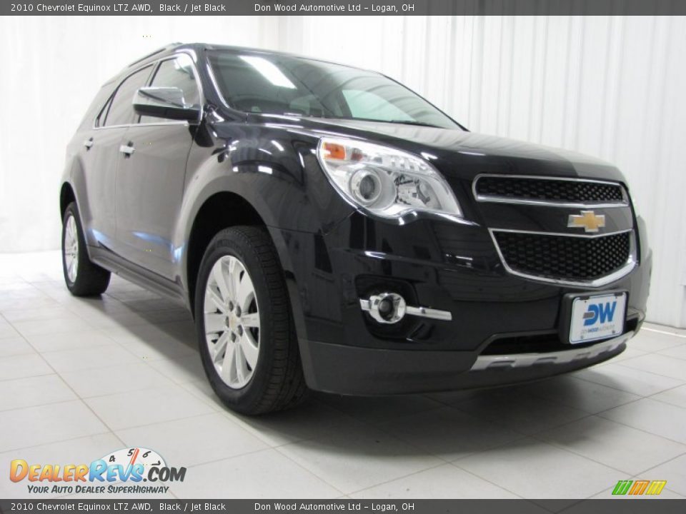 2010 Chevrolet Equinox LTZ AWD Black / Jet Black Photo #1