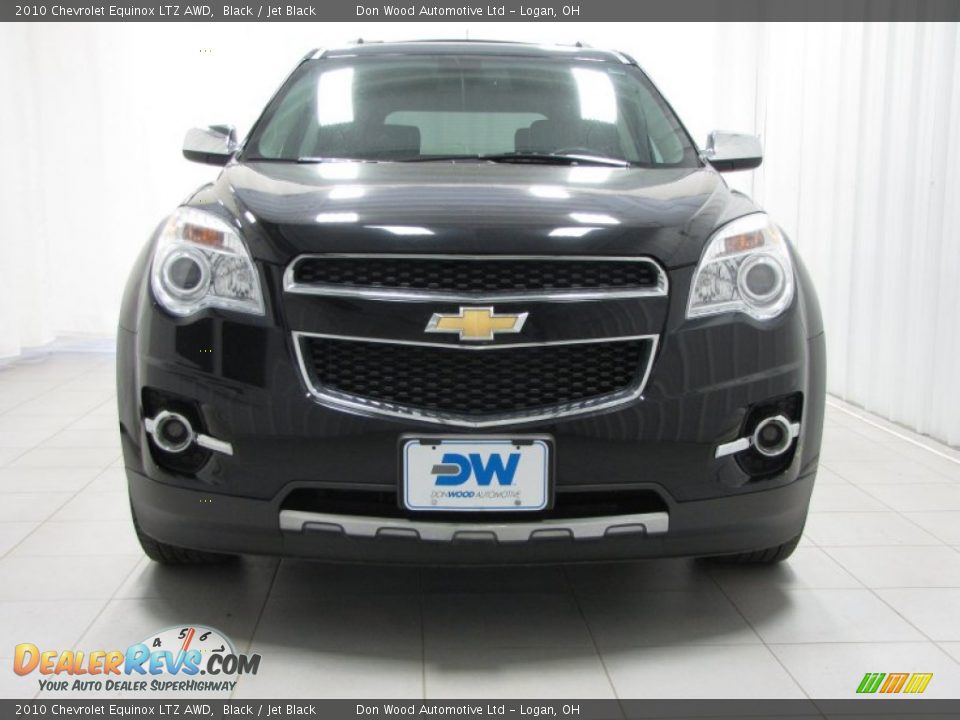 2010 Chevrolet Equinox LTZ AWD Black / Jet Black Photo #3