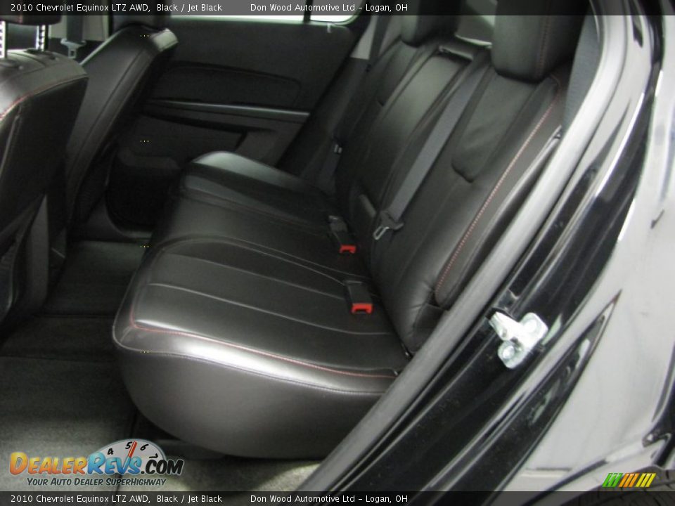 2010 Chevrolet Equinox LTZ AWD Black / Jet Black Photo #8