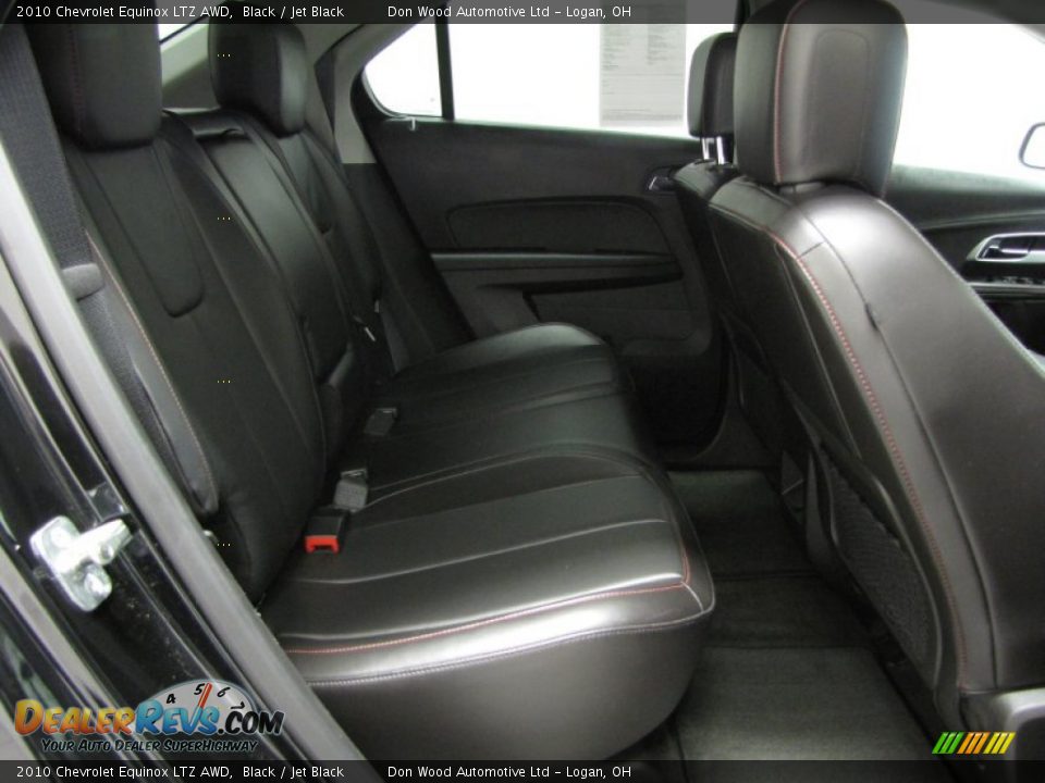 2010 Chevrolet Equinox LTZ AWD Black / Jet Black Photo #9