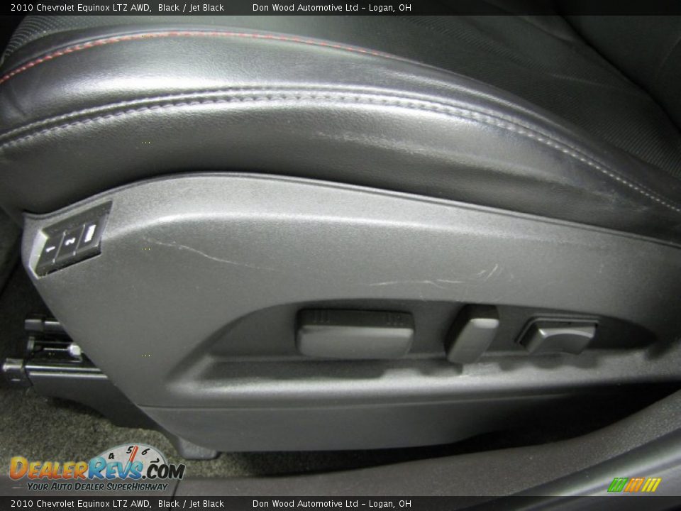 2010 Chevrolet Equinox LTZ AWD Black / Jet Black Photo #11