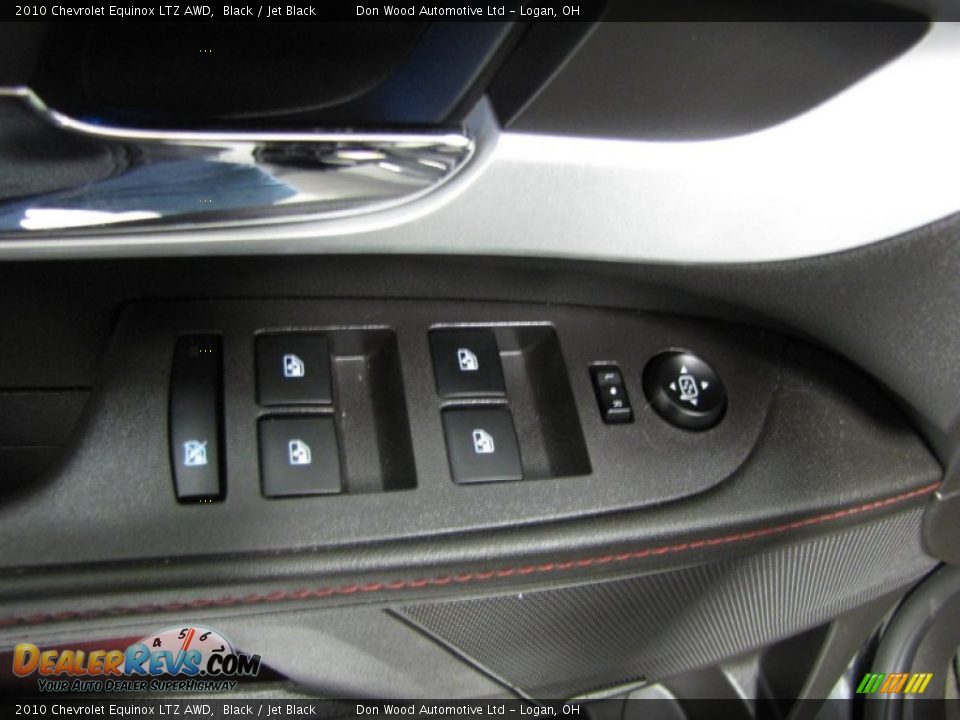 2010 Chevrolet Equinox LTZ AWD Black / Jet Black Photo #13