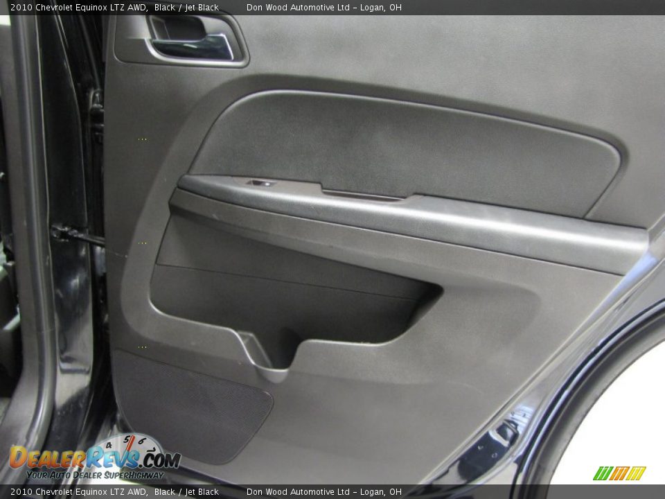 2010 Chevrolet Equinox LTZ AWD Black / Jet Black Photo #15