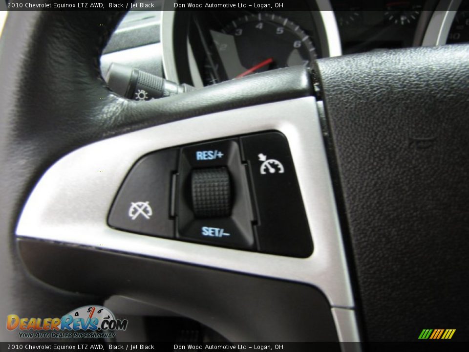 2010 Chevrolet Equinox LTZ AWD Black / Jet Black Photo #18