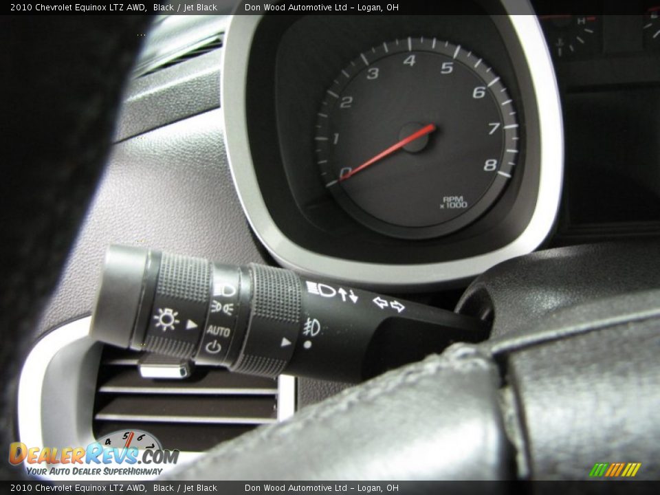 2010 Chevrolet Equinox LTZ AWD Black / Jet Black Photo #20