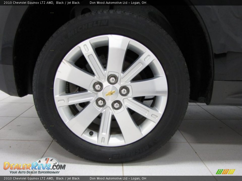 2010 Chevrolet Equinox LTZ AWD Black / Jet Black Photo #29