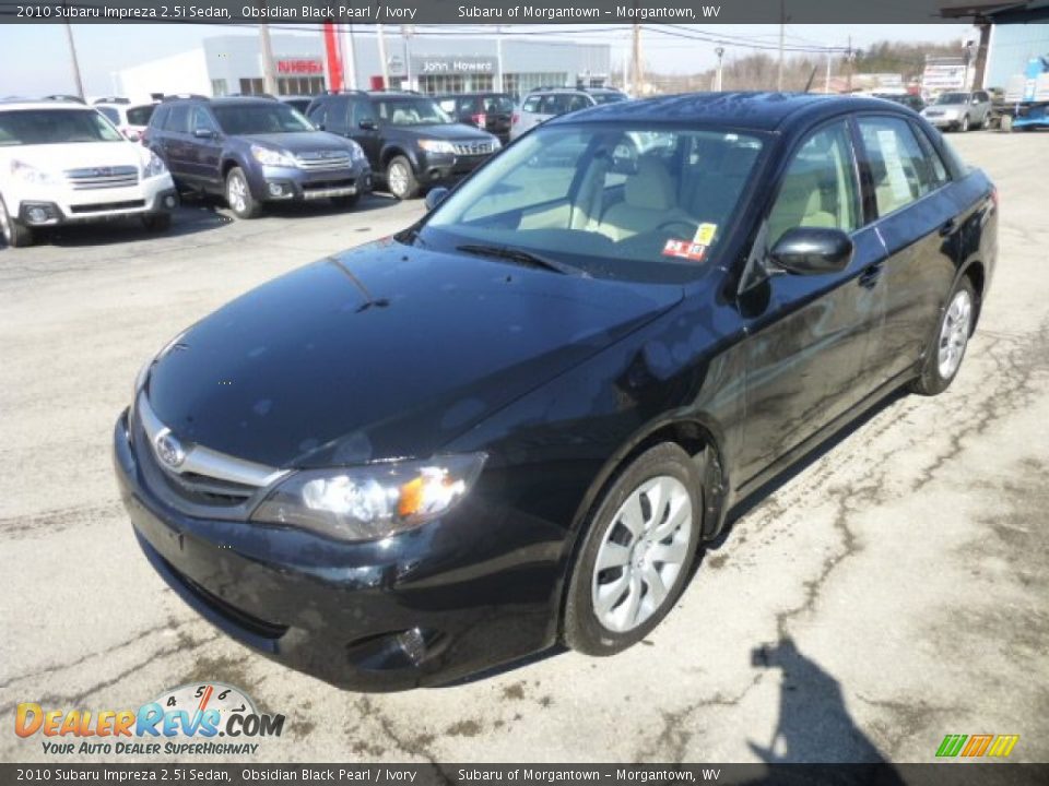 Front 3/4 View of 2010 Subaru Impreza 2.5i Sedan Photo #3