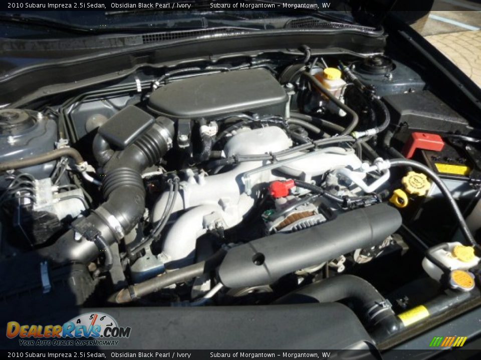 2010 Subaru Impreza 2.5i Sedan 2.5 Liter SOHC 16-Valve VVT Flat 4 Cylinder Engine Photo #18