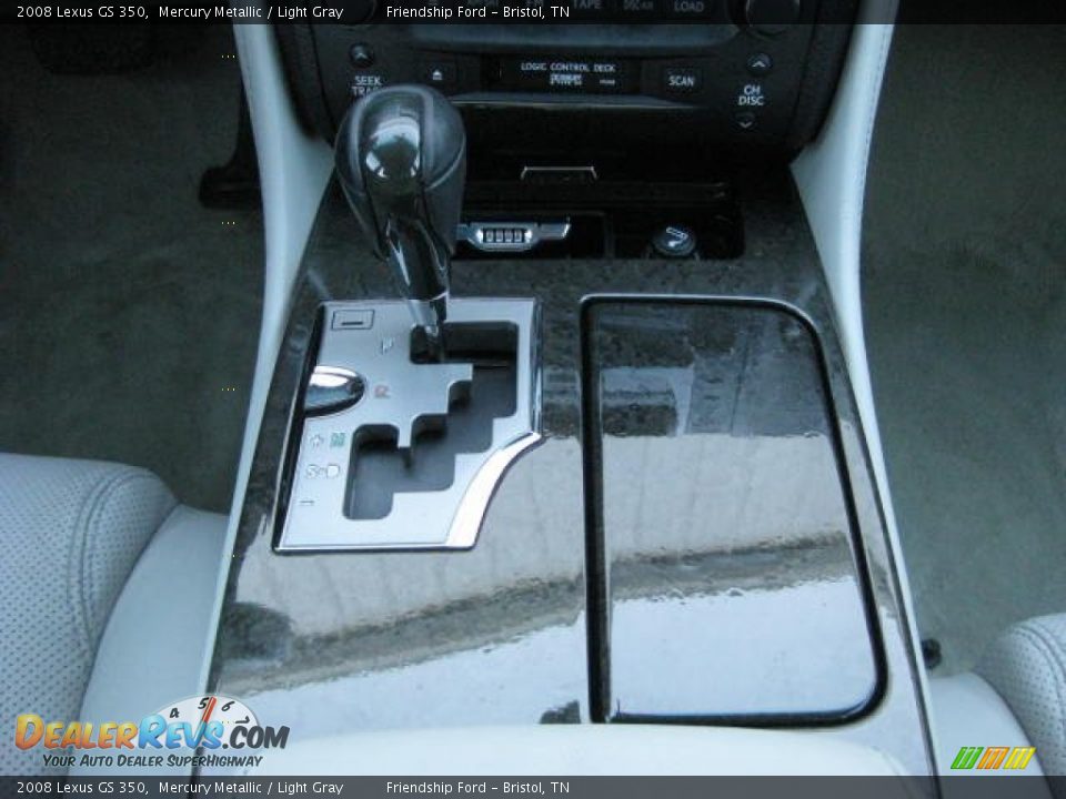2008 Lexus GS 350 Mercury Metallic / Light Gray Photo #26