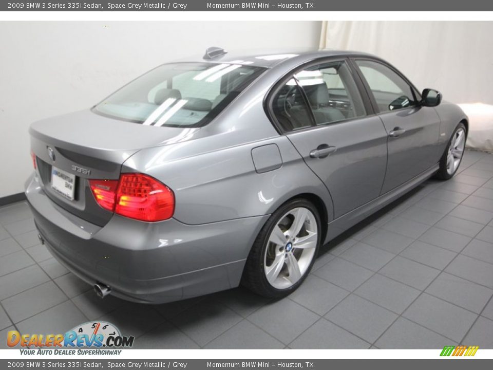2009 BMW 3 Series 335i Sedan Space Grey Metallic / Grey Photo #11