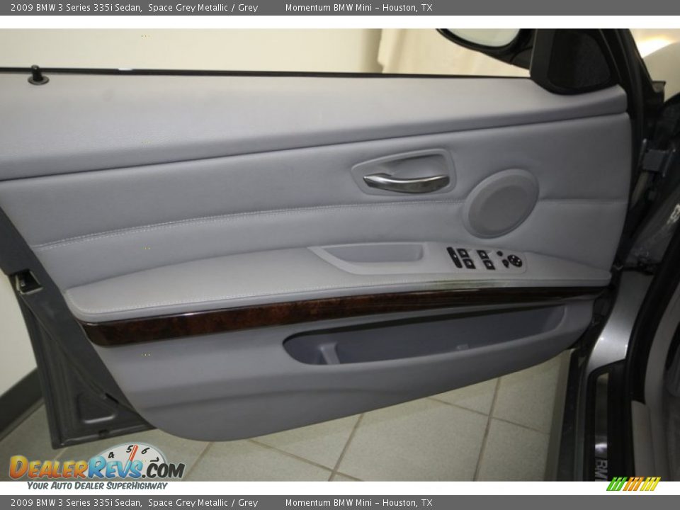 2009 BMW 3 Series 335i Sedan Space Grey Metallic / Grey Photo #15