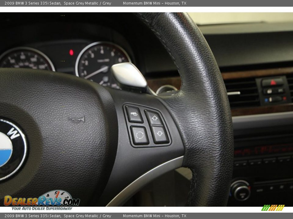 2009 BMW 3 Series 335i Sedan Space Grey Metallic / Grey Photo #24