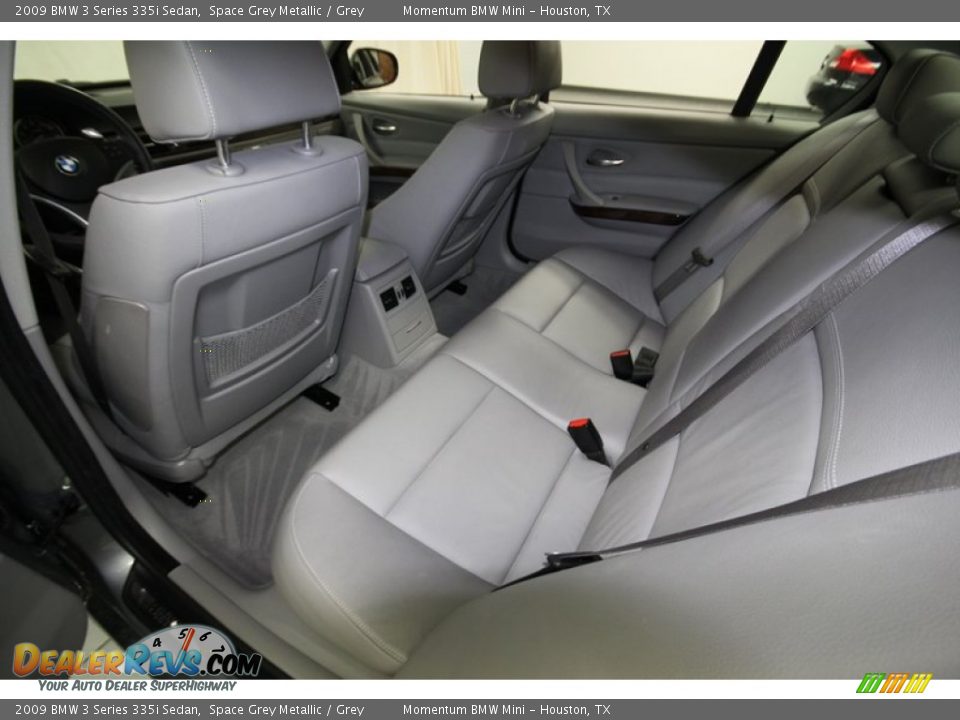 2009 BMW 3 Series 335i Sedan Space Grey Metallic / Grey Photo #26