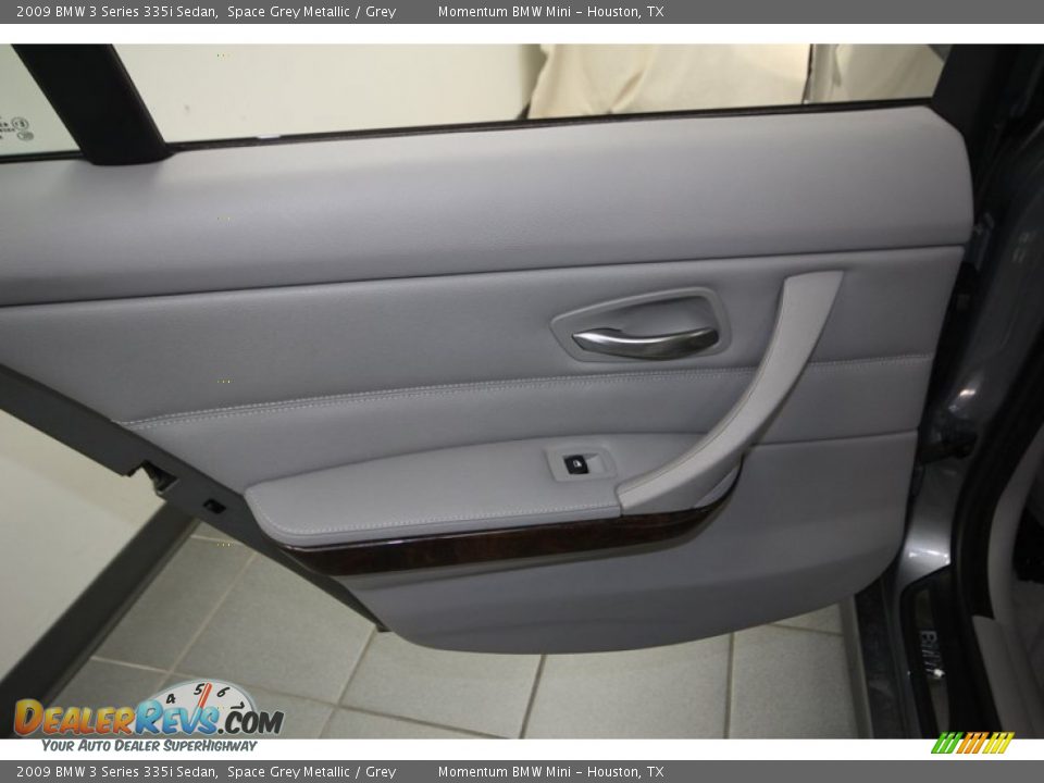 2009 BMW 3 Series 335i Sedan Space Grey Metallic / Grey Photo #27