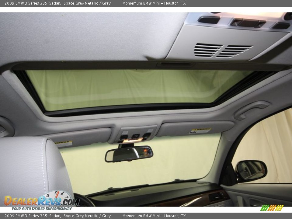 2009 BMW 3 Series 335i Sedan Space Grey Metallic / Grey Photo #29