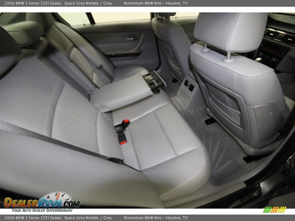 2009 BMW 3 Series 335i Sedan Space Grey Metallic / Grey Photo #32