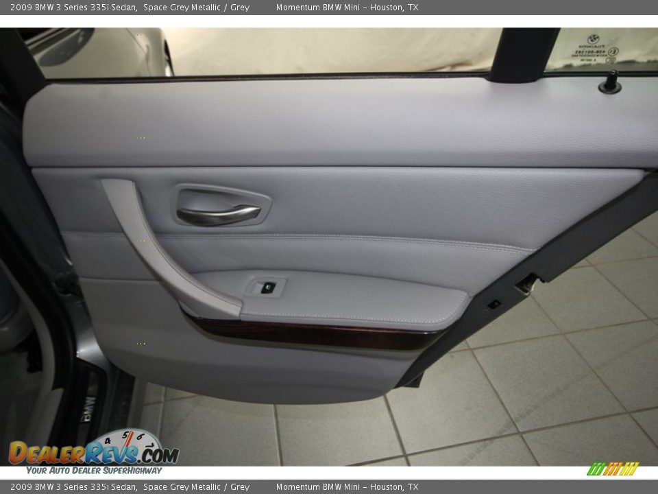 2009 BMW 3 Series 335i Sedan Space Grey Metallic / Grey Photo #33