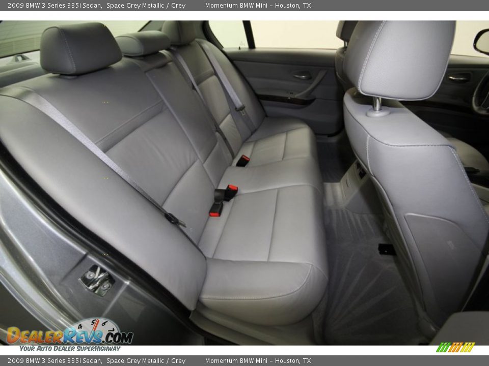 2009 BMW 3 Series 335i Sedan Space Grey Metallic / Grey Photo #34