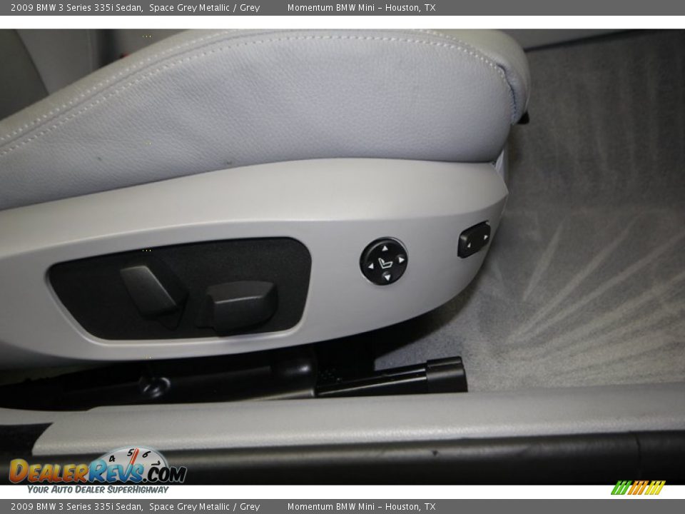 2009 BMW 3 Series 335i Sedan Space Grey Metallic / Grey Photo #36