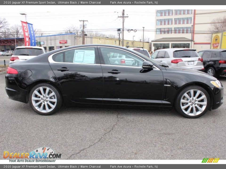 Ultimate Black 2010 Jaguar XF Premium Sport Sedan Photo #2