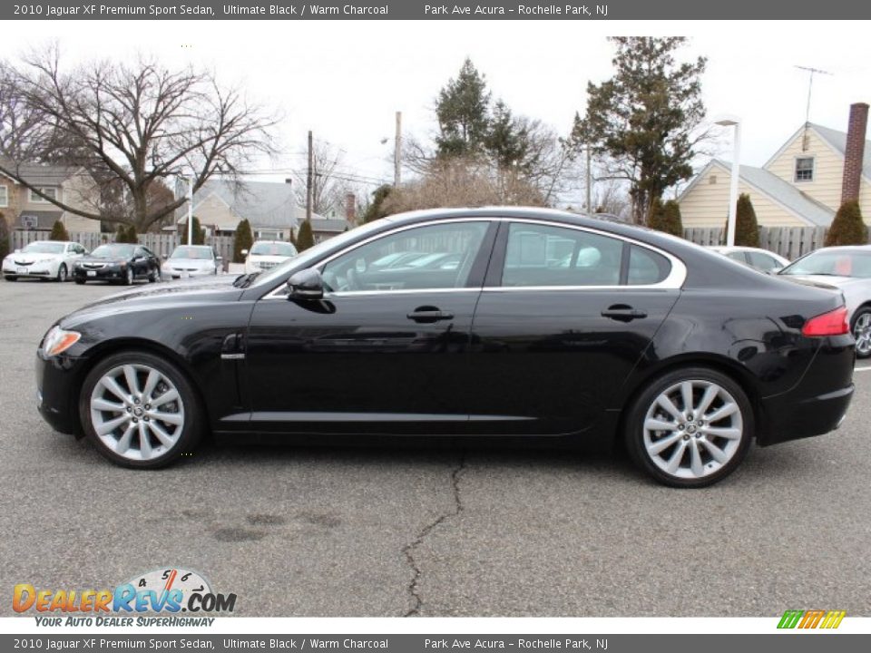Ultimate Black 2010 Jaguar XF Premium Sport Sedan Photo #6