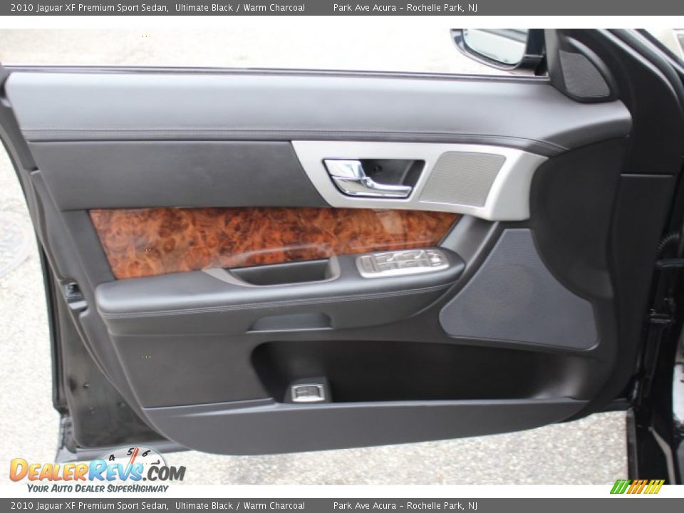 Door Panel of 2010 Jaguar XF Premium Sport Sedan Photo #9