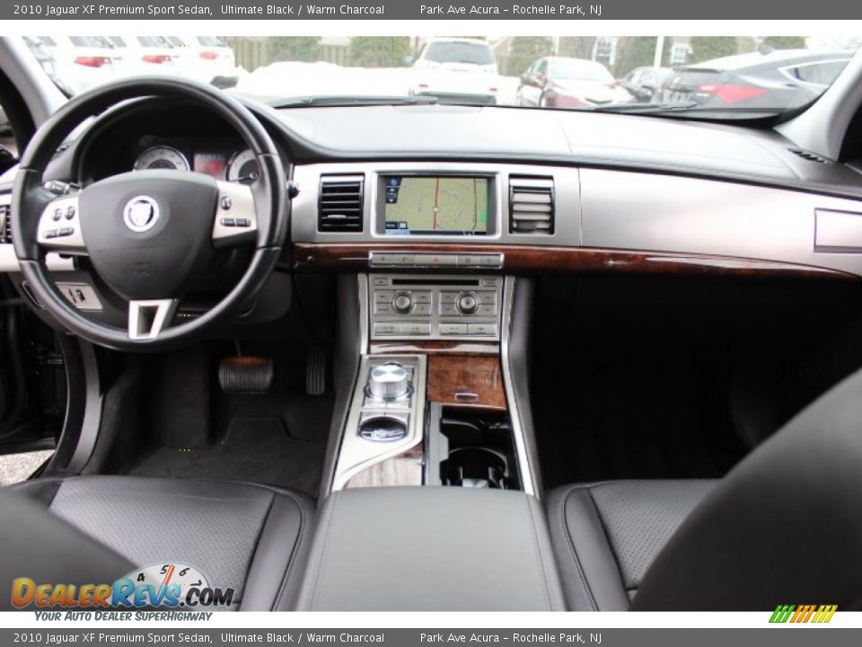 Dashboard of 2010 Jaguar XF Premium Sport Sedan Photo #13