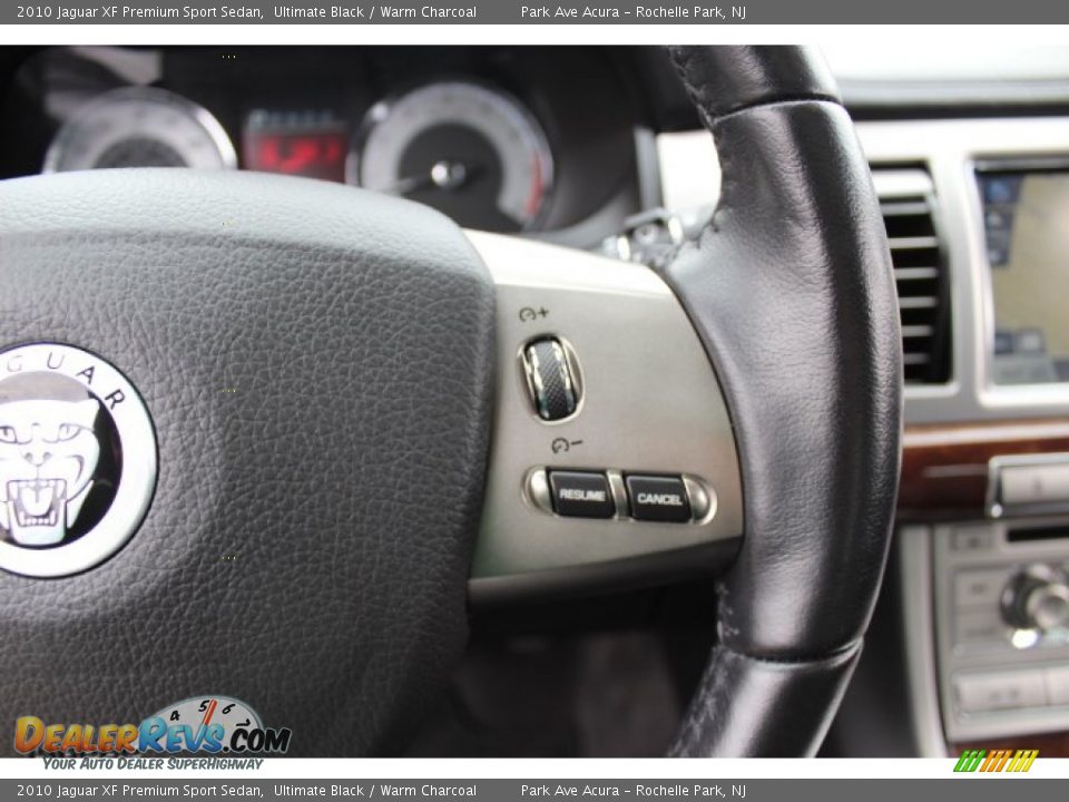 Controls of 2010 Jaguar XF Premium Sport Sedan Photo #18