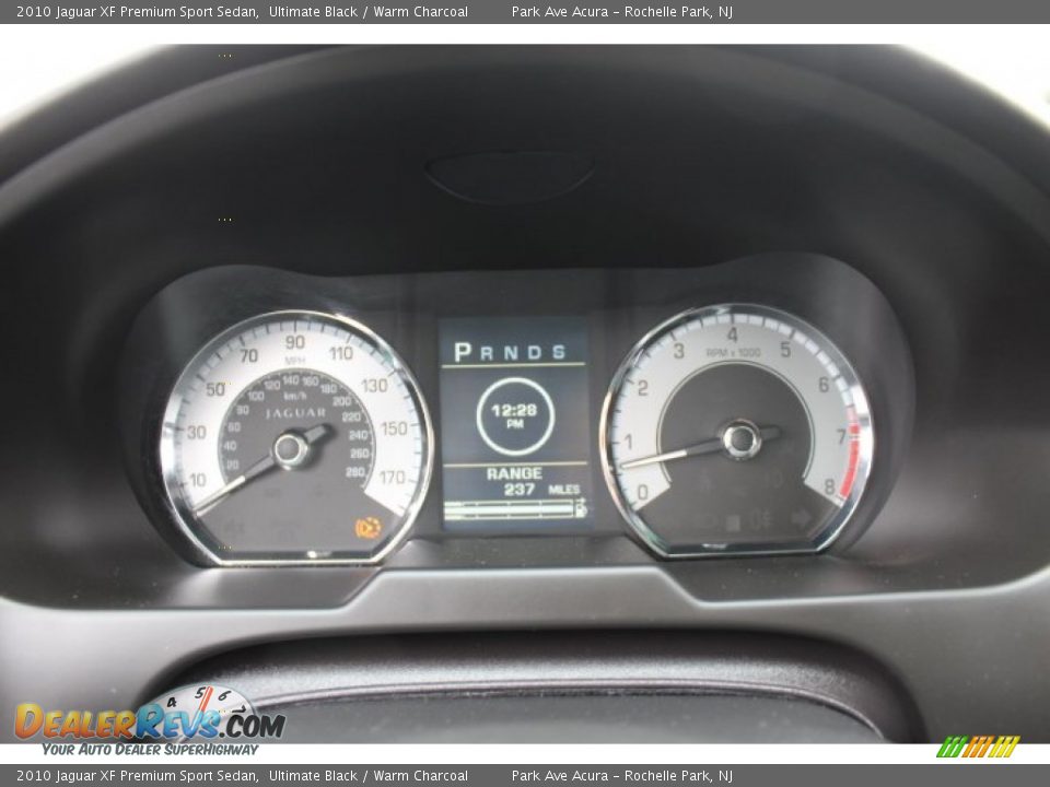 2010 Jaguar XF Premium Sport Sedan Gauges Photo #19