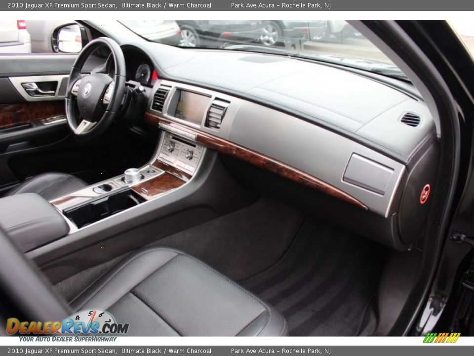 Dashboard of 2010 Jaguar XF Premium Sport Sedan Photo #26