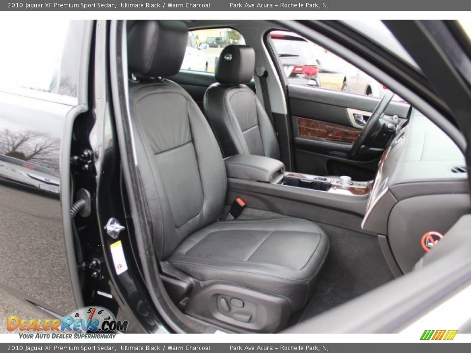 Front Seat of 2010 Jaguar XF Premium Sport Sedan Photo #28